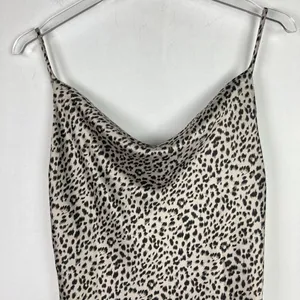 NWT Leopard Betta Vanore Mini Dress US Size 2 NEW T1669 thumbnail 3