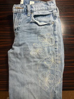 Lucky Brand Floral Embroidered Jeans thumbnail 4