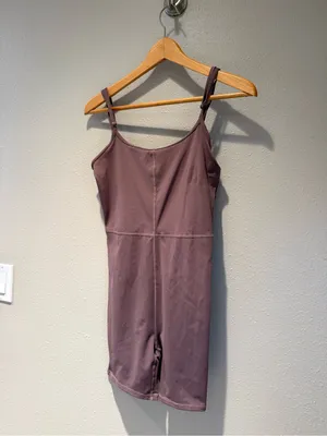 Automet Mauve Athletic Bodysuit Romper Activewear Jumpsuit Size Small thumbnail 2