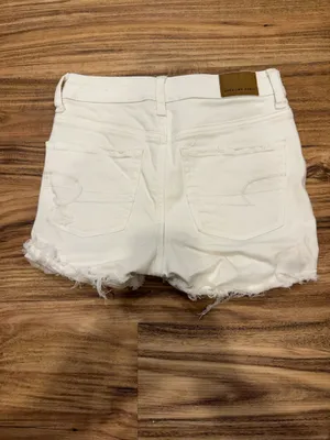 American Eagle Shorts Denim High-Rise Shortie thumbnail 2