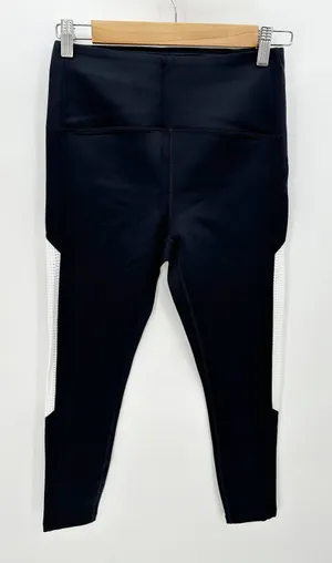Zyia Active Black Primo Mesh Hi-Rise 7/8 24"‎ Inseam Leggings Womens Medium 8-10 thumbnail 1