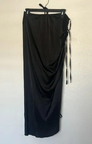 Mable x Petal & Pup NEW Angelique Open Back Crop Two Piece Set Midi Dress Size L thumbnail 3