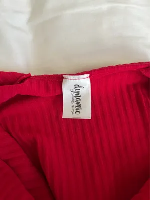 Dynamite Red Buckle Strap top thumbnail 3