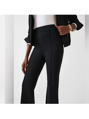 SPANX Perfect Fit Ponte Flare Pull On Pants in Black Women’s Small 20252R thumbnail 15