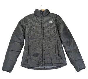 The North Face 550 Fill Down Puffer Jacket Black Womens Size Small‎ Winter Hip thumbnail 1