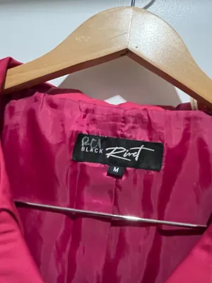 Black Rivet Pink Trench Coat thumbnail 3