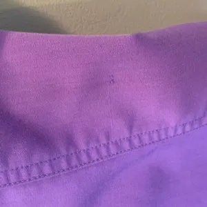Sanibel Scrubs Women’s Large Light Purple Faux Wrap Short Sleeve Scrub Top thumbnail 7