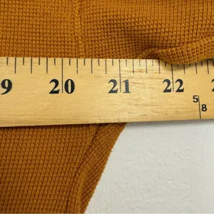 Anthropologie Orange Knit Pullover Sweater Womens S Floral Sleeve Fall Boho thumbnail 10