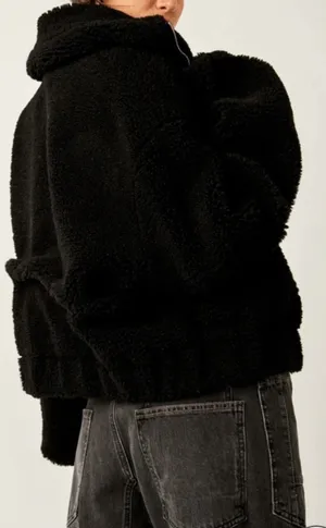 Free People cozy Teddy jacket  thumbnail 2