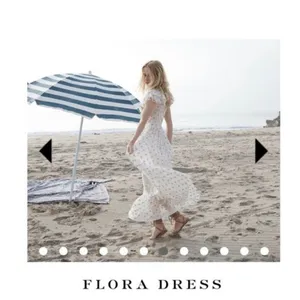 💕DOEN💕 Flora Dress ~ Salt Small White thumbnail 2