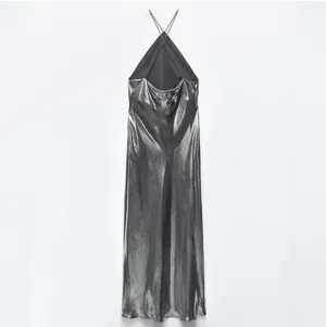 New Metallic Dress thumbnail 2