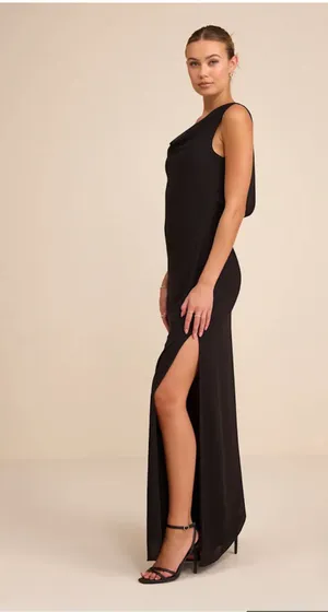 Lulus Black Maxi Dress thumbnail 2