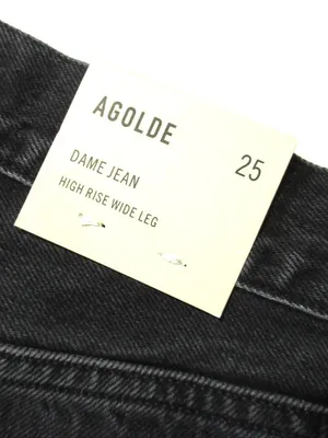NWT AGOLDE Dame in Hitch High Rise Wide Leg Relaxed Rigid Denim Jeans 25 thumbnail 9