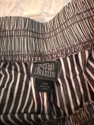 Wild Fable Striped Linen Pants thumbnail 4