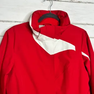 Spyder Amp Winter Ski Jacket Red White Women's Size 12 thumbnail 13