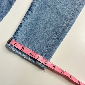 American Eagle Mom Jeans distressed size 00 regular juniors denim cotton‎ blend thumbnail 11