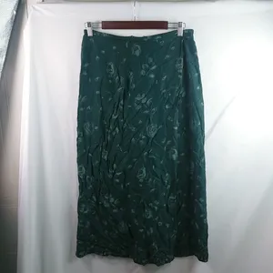 Norton McNaughton 14 Forest Green Floral Victorian Tapestry Skirt Plus thumbnail 8