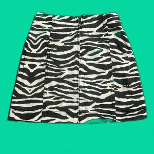 Zebra Print Mini Skirt thumbnail 2