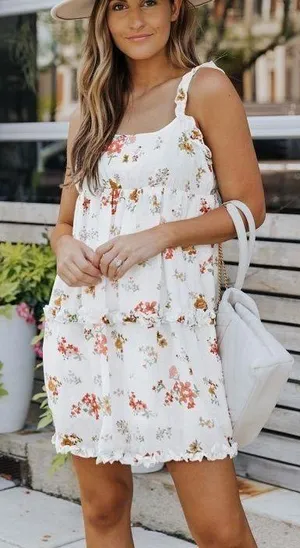 Floral Dress Multi Size XL thumbnail 2