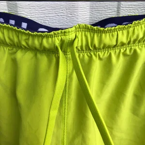 Nike Women’s Shorts Dri-Fit Fold Over Yellow Purple Medium thumbnail 7