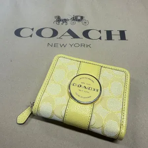 coach Lonnie Small Zip Around Wallet In Signature Jacquard c8323 thumbnail 4