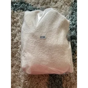 Free‎ People Trading Up Polo Sweater Cream Ivory XS thumbnail 5