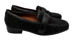 Vionic Mylene Black Boucle Square Toe Loafers‎ Women's Size 10 Slip On Shoes thumbnail 1