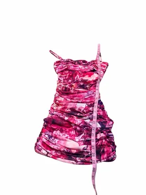 MORE TO COME Mariana ruched mini dress thumbnail 5