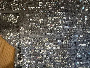 Zara Silver Sequin Cowl Camisole thumbnail 4