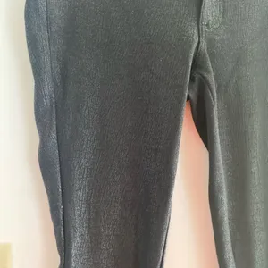 Express Faux Leather Coated Skinny Ankle Zip Pants Black Size Medium thumbnail 9