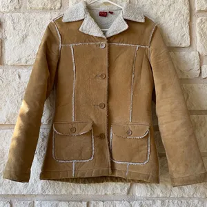 TILT Leather and Faux Shearling Sherpa Coat thumbnail 1