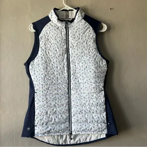 Peter Millar Women's Fuse Elite Hybrid Paisley Vest Size Medium thumbnail 3