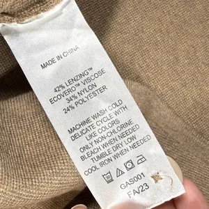 Quince Eco-Knit‎ Milano Stitch Oversized Shirt Jacket Warm Taupe Womens Size M thumbnail 5
