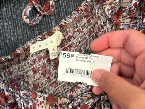 NWT Floral Maxi Long Sleeve dress thumbnail 4