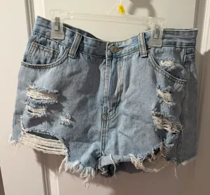 Jean shorts Blue Size L thumbnail 1