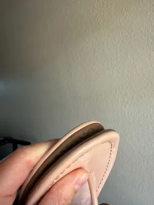 Tory Burch Sea Shell Pink Patent Leather Miller Sandal thumbnail 6