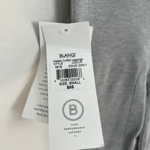 BLANQI- NWT SportSupport Hipster Cuffed Leggings Maternity Athletic Workout thumbnail 6