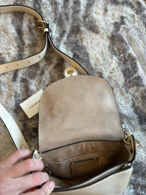 white Coach Kleo Shoulder Bag  thumbnail 4