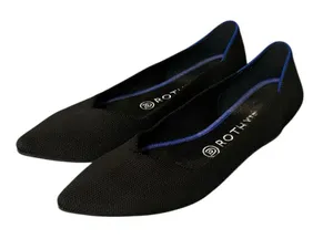 Rothy’s The Point Black Knit Comfort Ballet Flats 9 US/40 EU thumbnail 1