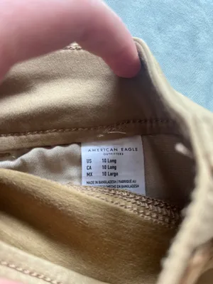 American Eagle Outfitters Skinny Khaki Jeggings thumbnail 2