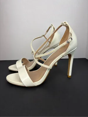 Mix No. 6 Women's Strappy High Heel Sandals in Cream thumbnail 9