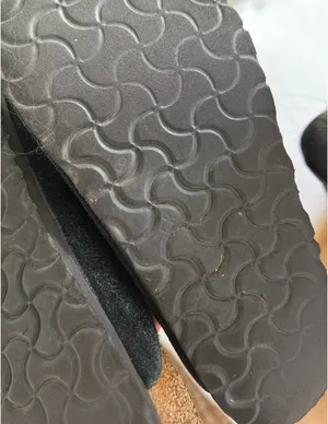 Birkenstock Arizona Black Suede Sandals thumbnail 6