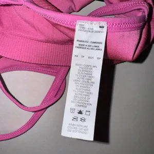 Nike Hot Pink Ribbed Sports Bra with Black Swoosh NEW Size XS thumbnail 9