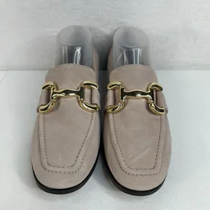 Diba True Size 10 About It Slip On Loafers Suede Leather Beige 54925 Appel Crisp thumbnail 5