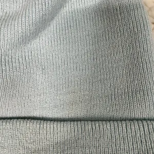 Herschel Light Blue Knit Beanie Y2K Minimalist thumbnail 4