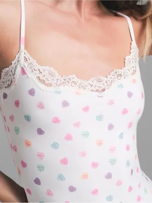 SKIMS Candy Heart Everyday Slip Dress XL Limited Edition thumbnail 2