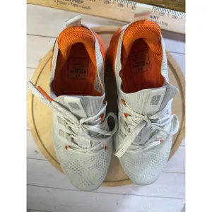 Under Armour Project Rock 3 Summit White Rogue Orange Womens 8 Training Shoes thumbnail 9
