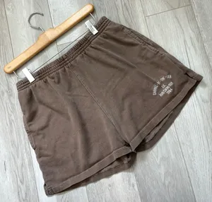 Brandy Melville Shorts cotton carmel by the sea california womens Brown one size thumbnail 1