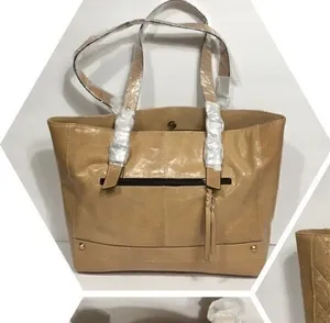 Firenze Bella leather bag. NWT Tan thumbnail 1