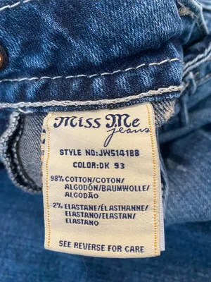 Miss Me Flap Pocket Jeans Blue JW5141BB Boot Size W30 L34 thumbnail 15